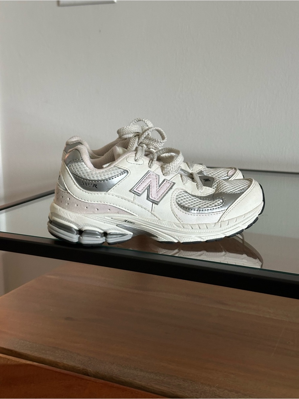 New Balance 2002R Sea Salt Pink Granite Size 1